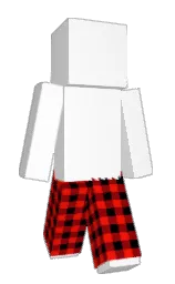 white and sangria Minecraft skin — Slim model — first worn by SpoconyLeo