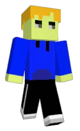 manz and black Minecraft skin — Classic model