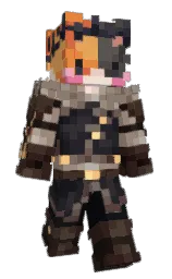 treehouse and black Minecraft skin — Slim model