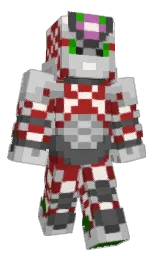 UZS4's Minecraft skin wearing the 15th Anniversary cape