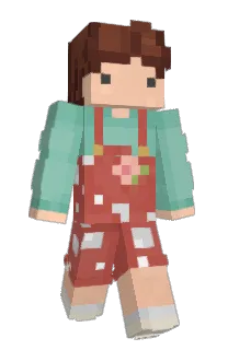 Front of Moosha's skin