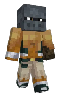 Front of Yotichi's skin