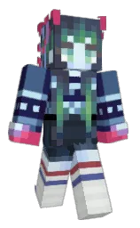 port gore and cabaret Minecraft skin — Classic model — first worn by BackToTheBridget