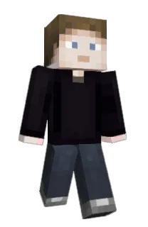 Front of basedSkeleton's skin