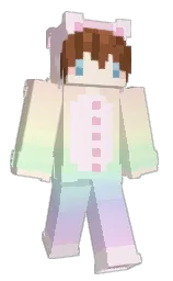 carousel pink and cherub Minecraft skin — Classic model — first worn by MangledRain