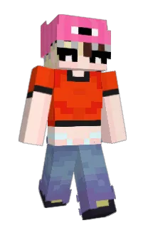 Front of AllieBTW's skin