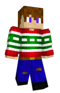 Front of Minecraft skin