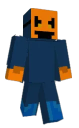 blue zodiac and chilean fire Minecraft skin — Classic model — first worn by Egyminecraft