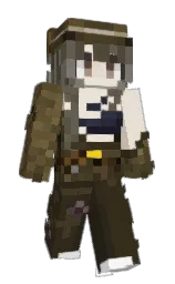 bistre and merino Minecraft skin — Slim model — first worn by baltxe
