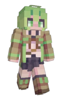 Front of Minecraft skin