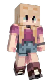 Front of MiaFM's skin