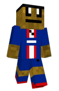 Front of Minecraft skin