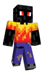 black and gigas Minecraft skin — Classic model