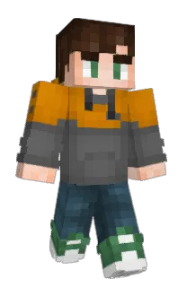 Front of Minecraft skin