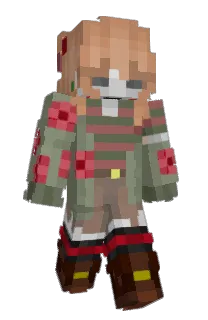 Front of Minecraft skin