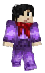 Timoha_'s Minecraft skin wearing the Purple Heart cape