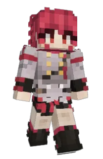 Front of lusidot's skin