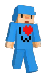 Slim Minecraft skin
