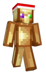 AppleGeek227's Minecraft skin wearing the Pan cape