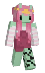 Slim Minecraft skin