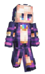 martinique and fiord Minecraft skin — Slim model — first worn by PlanetSilph