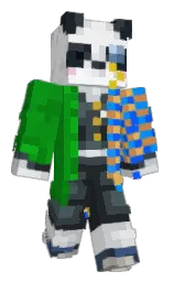 NeoPiece's Minecraft skin wearing the Cherry Blossom cape