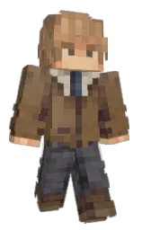 yellow metal and shingle fawn Minecraft skin — Classic model