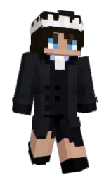shark and woodsmoke Minecraft skin — Classic model — first worn by BanditUnknown