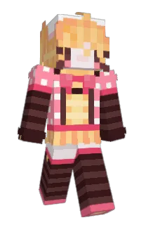 Front of nimphie's skin