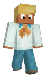 edgewater and brown rust Minecraft skin — Slim model