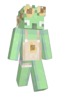Front of Saskarr's skin