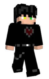 black and tonys pink Minecraft skin — Classic model — first worn by GeneralCitizenA