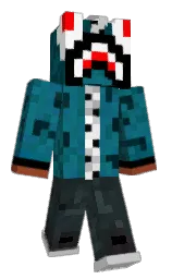 Darkace4's Minecraft skin wearing the Migrator cape