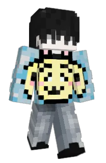 Front of Aishenli's skin