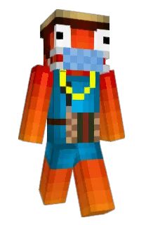 Front of Minecraft skin