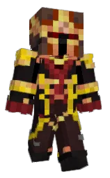 NightmareXXXX's Minecraft skin wearing the Yearn cape