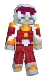 LlamaDramaa's Minecraft skin wearing the Founder's cape