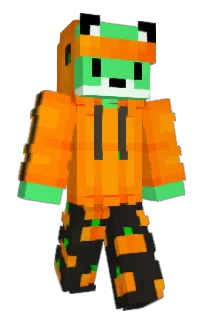 Front of Minecraft skin
