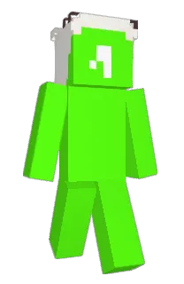 Front of K1ve's skin