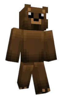 Front of FiyaBear's skin