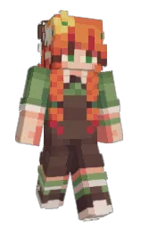 HopefulHopey's Minecraft skin wearing the Vanilla cape