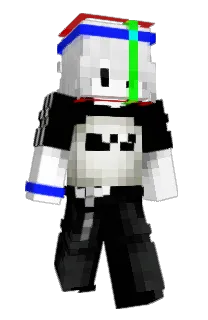 Front of Minecraft skin