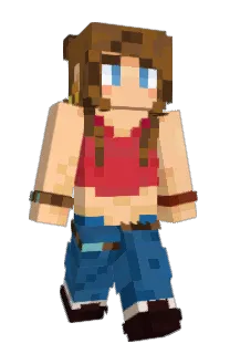 Front of Minecraft skin
