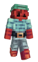 flush mahogany and well read Minecraft skin — Slim model — first worn by sekiamyt