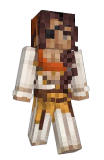 Front of EleUnicorno's skin