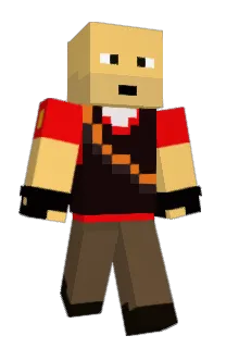Front of MrFloopflop's skin