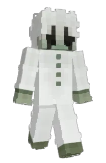Front of Bastic's skin