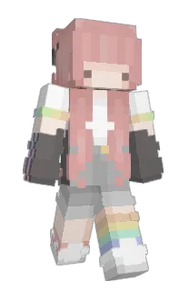 Front of Lycha's skin