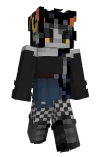 Front of krypticorchid's skin