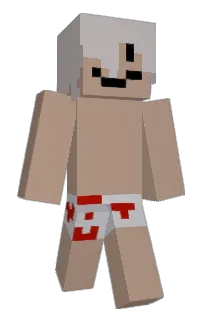 Front of Blabdel's skin